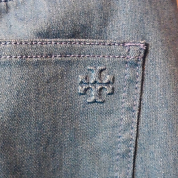 Tory Burch Jodie Jeans NWT S 24 - Picture 7 of 8